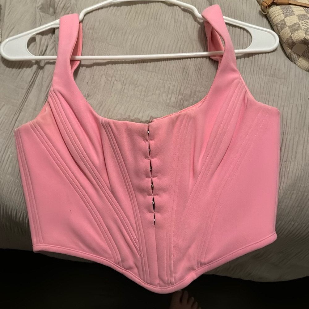 Pink Corset top